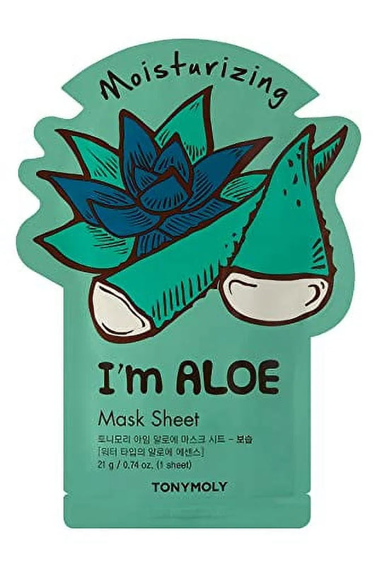 I'M Real Moisturizing Aloe Mask Sheet, Pack of 1